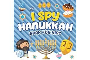 I Spy Hanukkah Book for Kids: A Fun Guessing Game Book for Little Kids Ages 2-5 and all ages - A Great Chanukah gift for Kids and Toddlers
