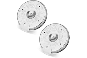 2pcs 13 Tone Pitch Pipe, High Sensitivity Chromatic C-C Scale Pitch Pipe Tuner Music Tuning Accessories for Guitar Bass Violi