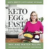 Keto Egg Fast Diet Recipe & Cookbook [With Easy Mix And Match Meal Plan]: High Protein Keto & Carnivore Diet Cook Book For Women Over 50 [Beginners to ... 5 Day Transition Plan & Dairy Free Plan
