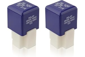 GoaMotors 2Pcs 4 Pin Relay 12V Starter Relay 28300-10020 for Toyota for Camry for Corolla for Highlander 4Runner Echo Scion xA xB RAV4 for Lexus GS300 ES330 LS400 RX300, 156700-0503