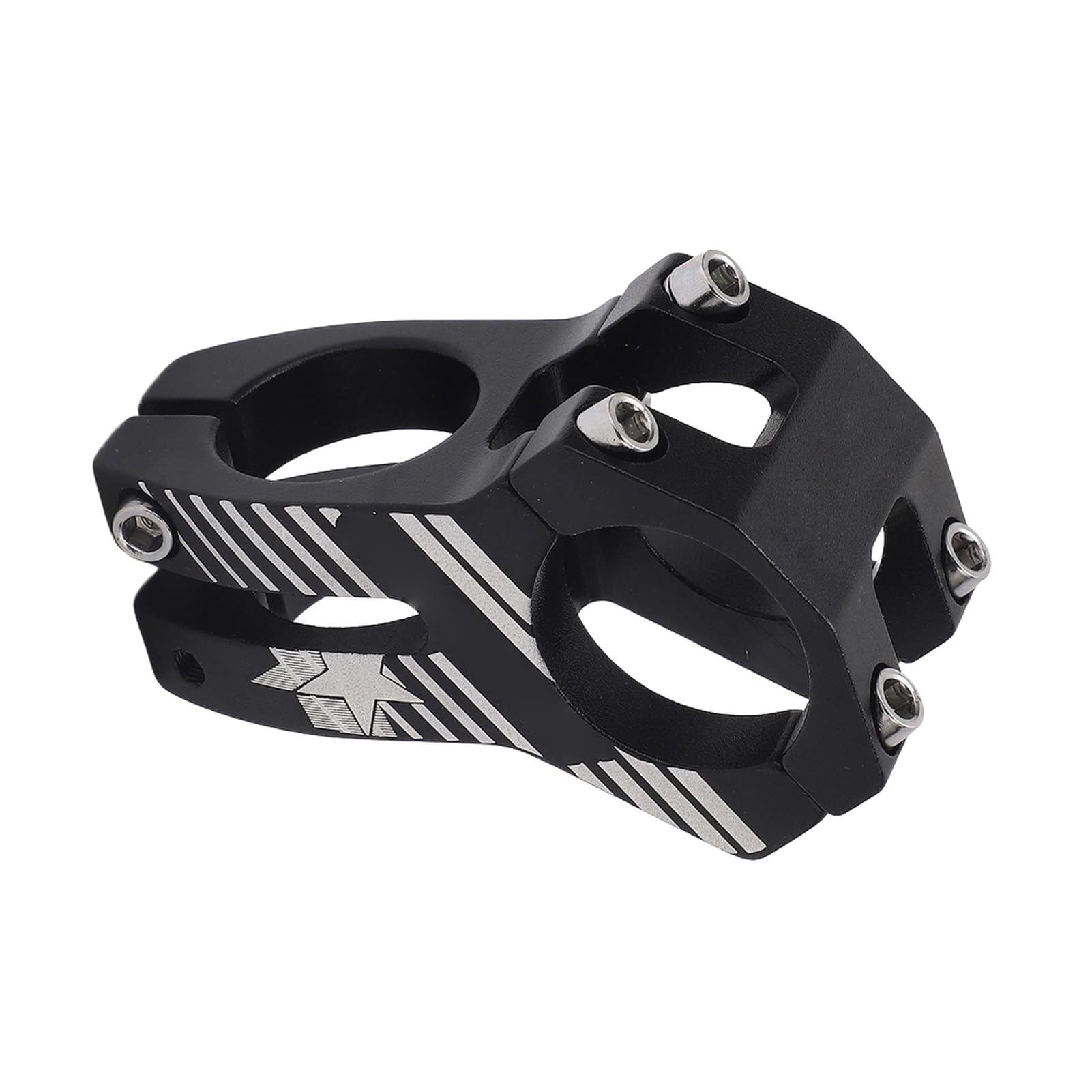 VGEBY1 Handlebar Stem, 31.8mm Aluminium Alloy MTB Mountain Bike Short Riser Stem (Black)