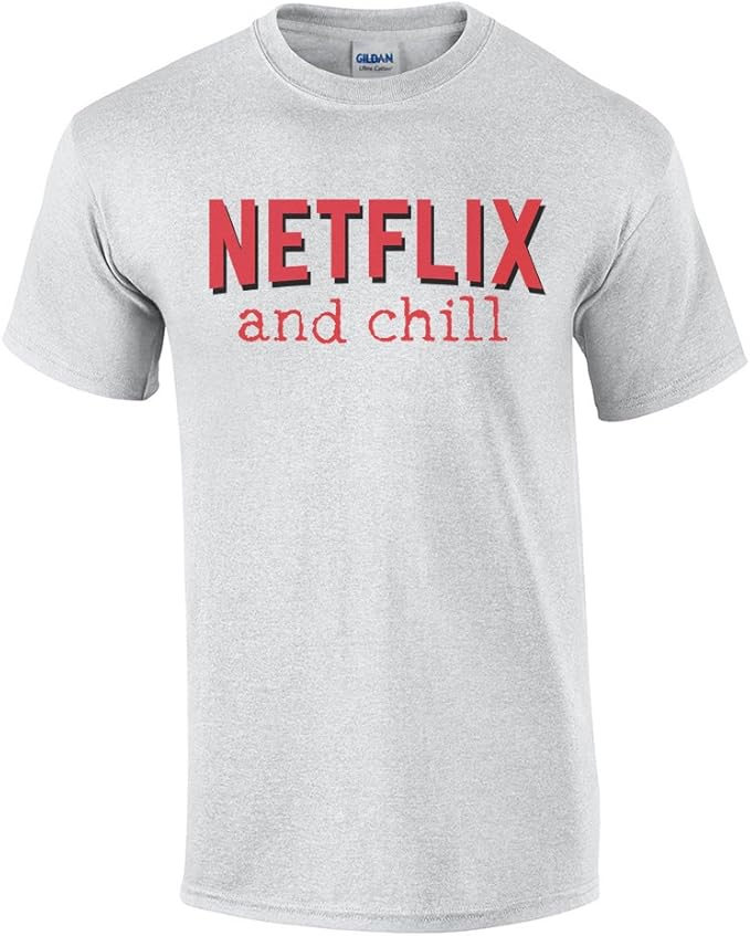 netflix and chill t shirt india