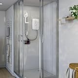 Triton Showers T80 Easi-Fit 10.5kW Electric Shower White with Hose & Head view 4