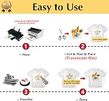TransOurDream Tru-T Shirt Transfer Paper 20 Sheets A4 for Inkjet Laser HTV view 8