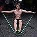 Ehugos Resistance Bands Resistance Tubes with Foam Handles, Exercise Tubes For Resistance Training, Physical Therapy, Fitness Pilates Strength Training, Home Workouts (A:Light)