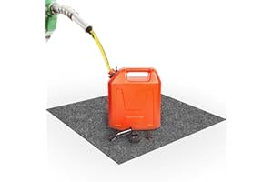 F FINEC Oil Spill Mat, 36” x 36” Premium Garage Floor Mat for Under Car Oil Spill Mat Protects Floor from Drips, Spills, Stains and Splashes Oil Absorbent Pad with Waterproof and Non-Slip Rubber Backing