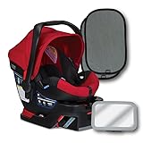Britax B-Safe 35 Infant Car Seat, Red, Back Seat