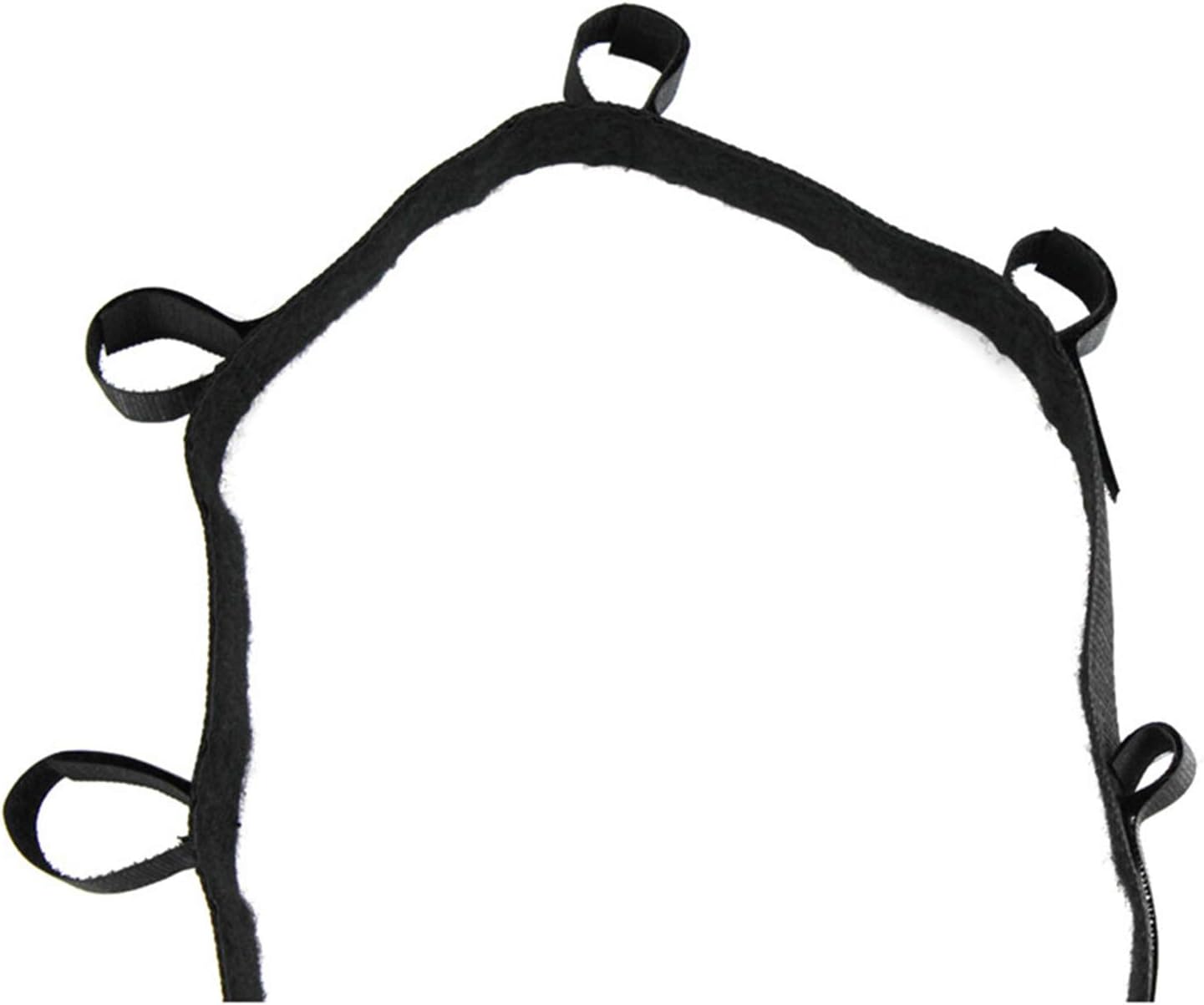 KUDES 2 Pack Vehicle Fishing Rod Rack Holder Adjustable 35 to 44 inch Easy Install Fishing Car Rod Carrier Belt Strap for SUV, Wagons, Van (Black): Home Improvement
