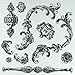 Prima Marketing Iron Orchid Designs Decor Clear Stamps, Louis
