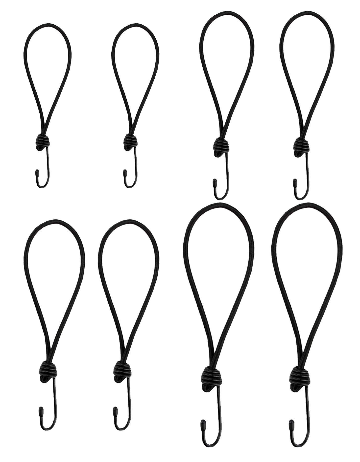 Savage Island Hook Loop Bungees Bungee Tarpaulin Tent Shock Elastic Heavy Duty Military