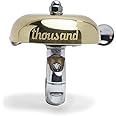 Thousand Pennant Bike Bell for Cycling- Fits Most City Bikes, Mountain Bikes and Road Bike Handlebars