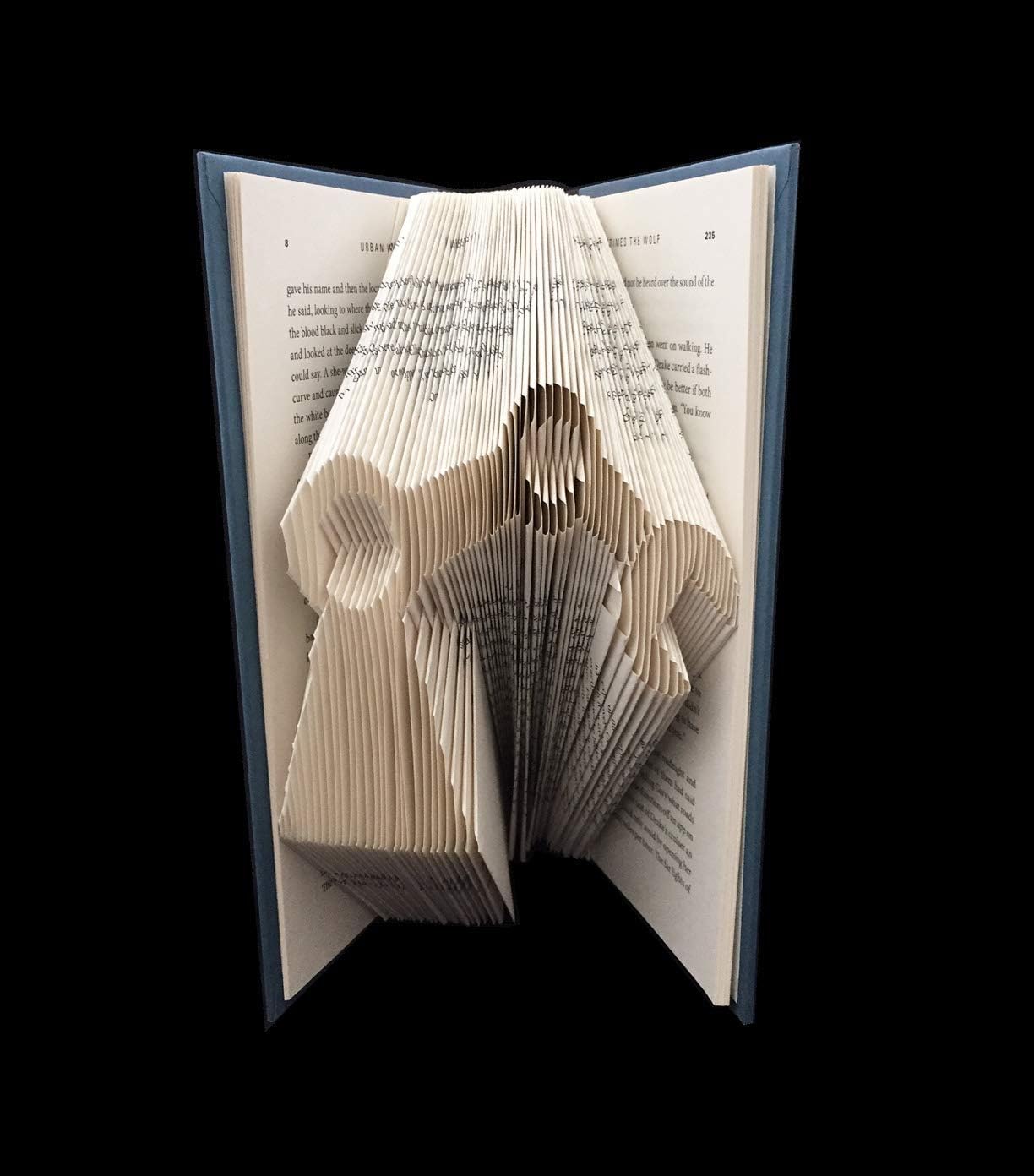 Robotics - Robotic Arm - Mechanics - Engineer - Maker Lab - Fab Lab - STEM - Folded Book Art Sculpture