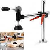 Eccentric Press Clamp, Manual Table Saw Presser, Heavy Duty, Precision Sliding Panel Saw Fixing Clamp, Metal, for Carpenter Workshop