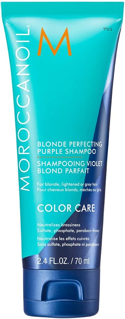Moroccanoil Purple Shampoo 70 ml – Blonde Perfecting Violet Shampoo