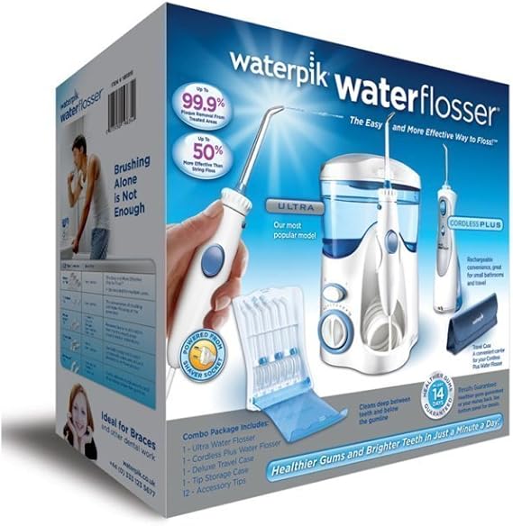 Waterpik Water Flosser Combo Package Amazon.co.uk Health & Personal Care