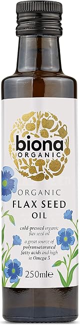 Biona Organic Flax Seed Oil 250 ml Pack of 2 view 1