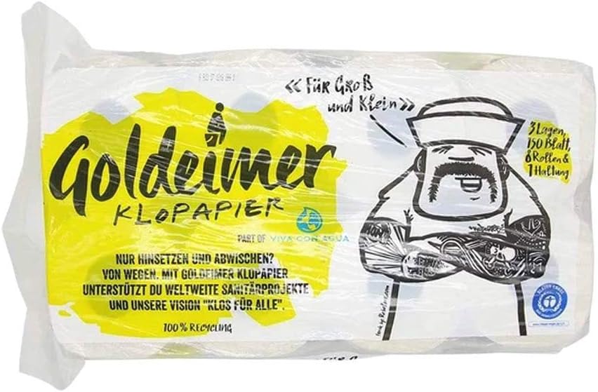 Goldeimer Klopapier