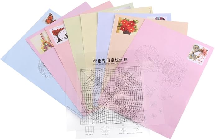 Immagini Quilling Natale.8pz 16 Modello Diy Carta Quilling Strumenti Set Spogliarellista Coordinata 14 Carta Quilling Disegni Raccolta Foto Cartoline Per La Decorazione Giocattoli Educativi Divertimento Regalo Di Natale Amazon It Casa E Cucina