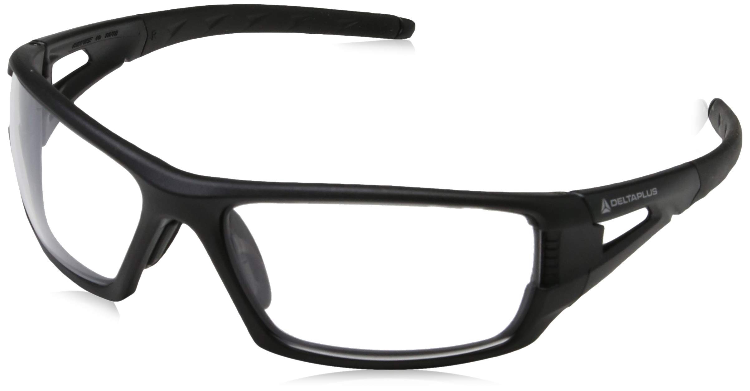 Delta Plus RIMFIIN RIMFIRE Clear Polycarbonate Glasses, Sport Design, Clear, One Size