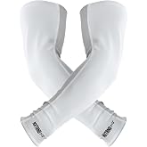 1 Pair Nxtrnd Compression Arm Sleeves for Men, Breathable Football, Basketball, Baseball Accessory, Adult &amp; Kids