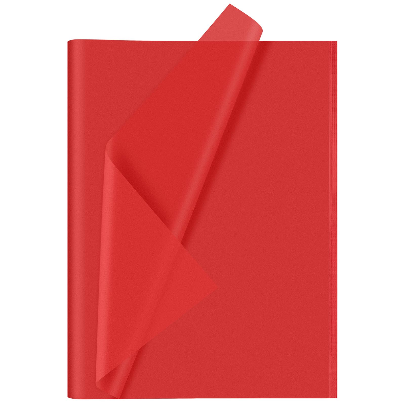 Photo 1 of CHRORINE 60 Sheets Red Tissue Paper Christmas Tissue Paper Art Gift Wrapping Tissue Paper Bulk for DIY Crafts Decor Birthday Holiday Christmas Valentine's Day Party? 20 x 14.5 inches/51x37cm?