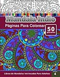 Image de Libros Para Colorear Para Adultos: Mandala Indio (páginas para colorear-Libros De Mandalas Intrincados Para Adultos) (Spanish Edition)