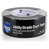 IPG 6560 Utility Grade Duct Tape, 1.88" x 55 yd, Silver (Single Roll)