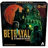 Avalon Hill Hasbro Gaming Betrayal at The House on The Hill 3rd Edition Cooperative Board Game,Ages 12 and Up,3-6 Players,50 