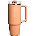 Stanley Quencher ProTour Flip Straw Tumbler with Leakproof Lid 30 oz | Built-In Straw and Handle | Cup Holder Compatible for Travel | Insulated Stainless Steel Cup | BPA-Free | Apricot