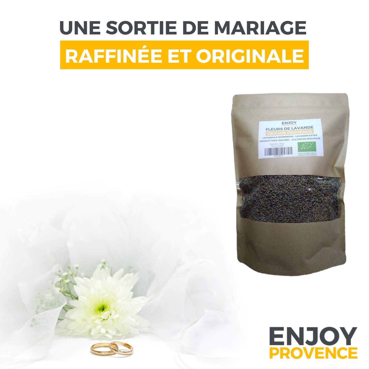 Sachet De Lavande Bio Fleurs Séchées En Vrac Extra Odorant 250gr Idéal Pots Pourris Sachets Senteurs Mariage Antimite Armoire Et Placard