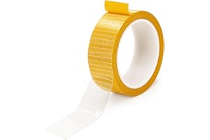 EFOK Double Sided Tape Heavy Duty - High Stickness Mounting Tape Strong for Carpets, Pictures, Posters, Frames, 2024 Upgrade Multipurpose Tape, Thin but Super Sticky 1.41 in × 33 FT(10m)