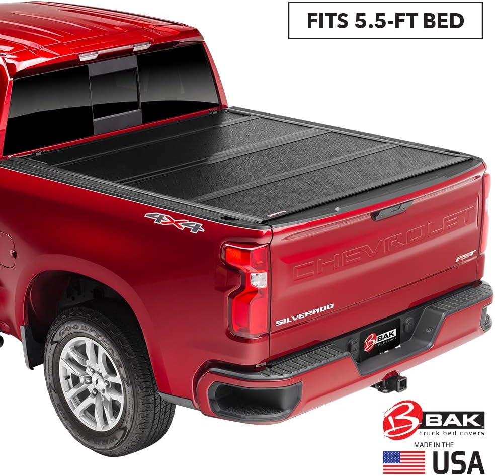 BAK BAKFlip F1 Hard Folding Truck Bed Tonneau Cover | 772329 | Fits 2015-20 Ford F150 5'6" Bed