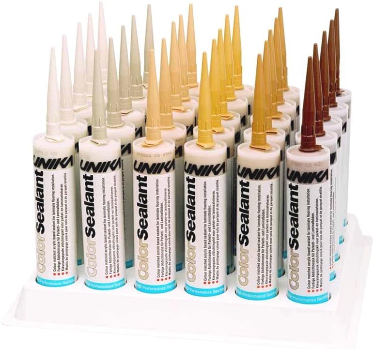 Unika ColorSealant 310ml Acrylic Gap Filler Mastic. Wood Colours