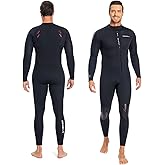 Seaskin 5mm Mens Wetsuit Front Zip Full Wetsuit