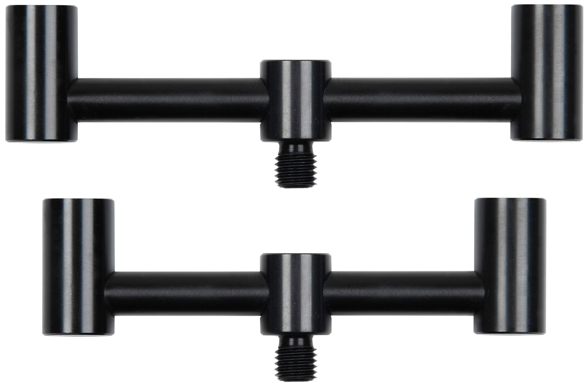 Fox Black Label Edition Slim Buzz Bar, 2 Rod 110mm - 125mm, Aluminium, Black