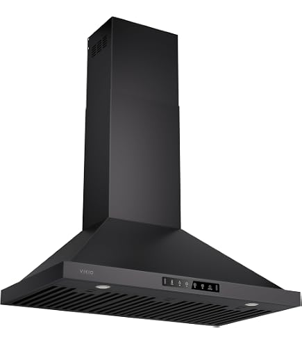 Amazon.com: ZLINE 36 in. Convertible Black Stainless Steel Wall
