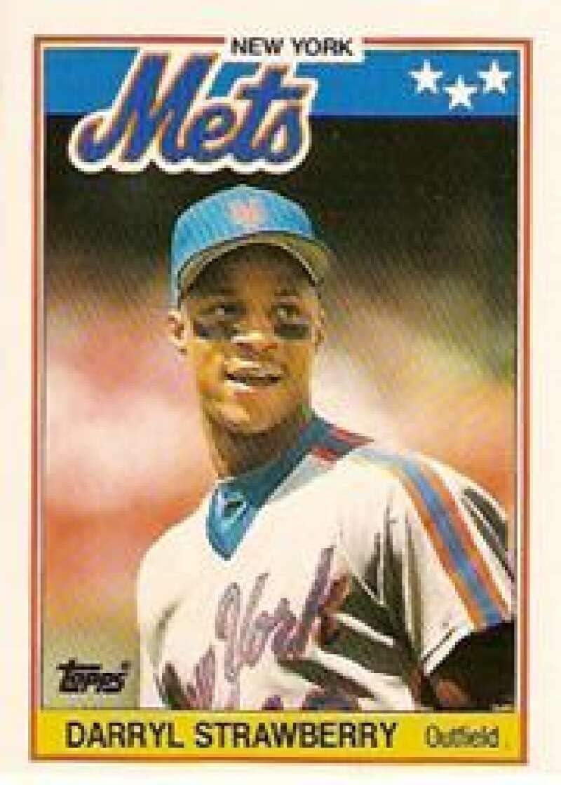 Amazon 1988 Topps UK Minis 76 Darryl Strawberry New York Mets MLB 