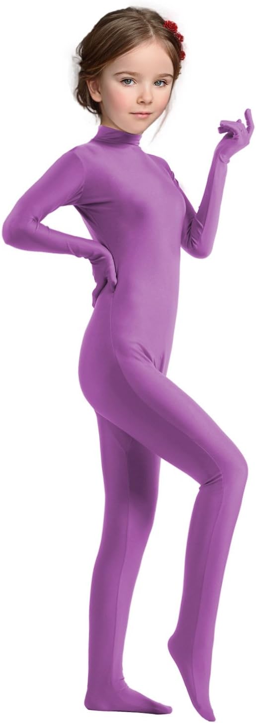 Sheface Kids Spandex Bodysuits Costume Unitards