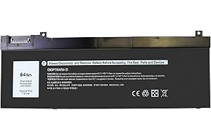 Jbery 64Wh 5TF10 Laptop Battery Replacement for Dell Precision 7730 7740 7530 7540 P34E P74F P34E001 P34E002 P74F001 P74F002 