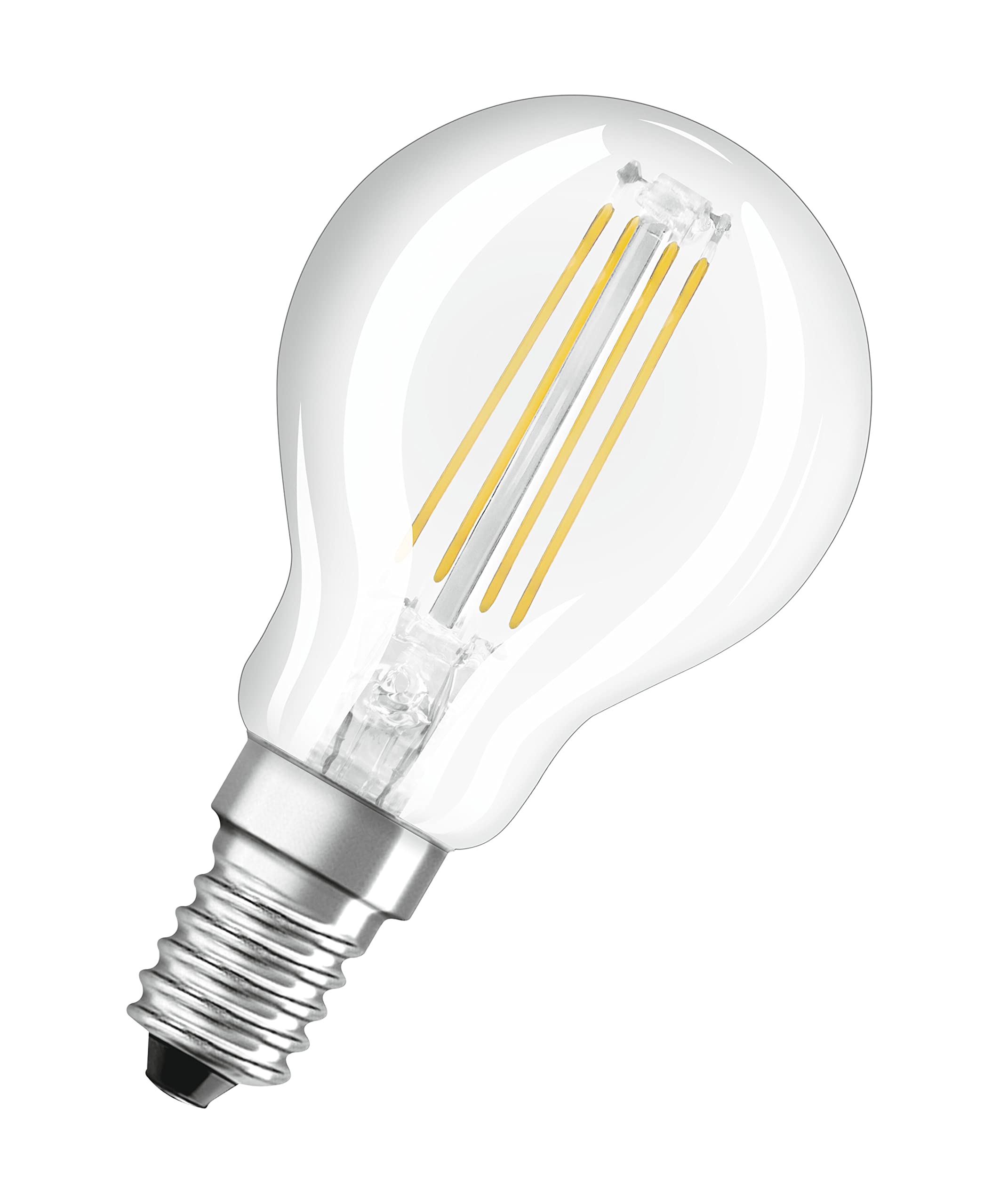 OSRAM LED lamp | Base: E14 | Warm White | 2700 K | 5.50 W | Replacement for 40W | LED Retrofit RGBW Lamps with Remote Control