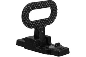 DIYEAH Folding Stainless Steel Truck Side Steps Non-Slip Carbon Steel Foot Pedal for Service Trucks and Trailers