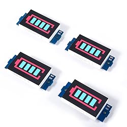 4PCS 6S 6 Series Lithium Battery Level Indicator