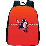 Michael Jackson Pattern Printed Backpack MJ Rucksack Girl Boys School Bag