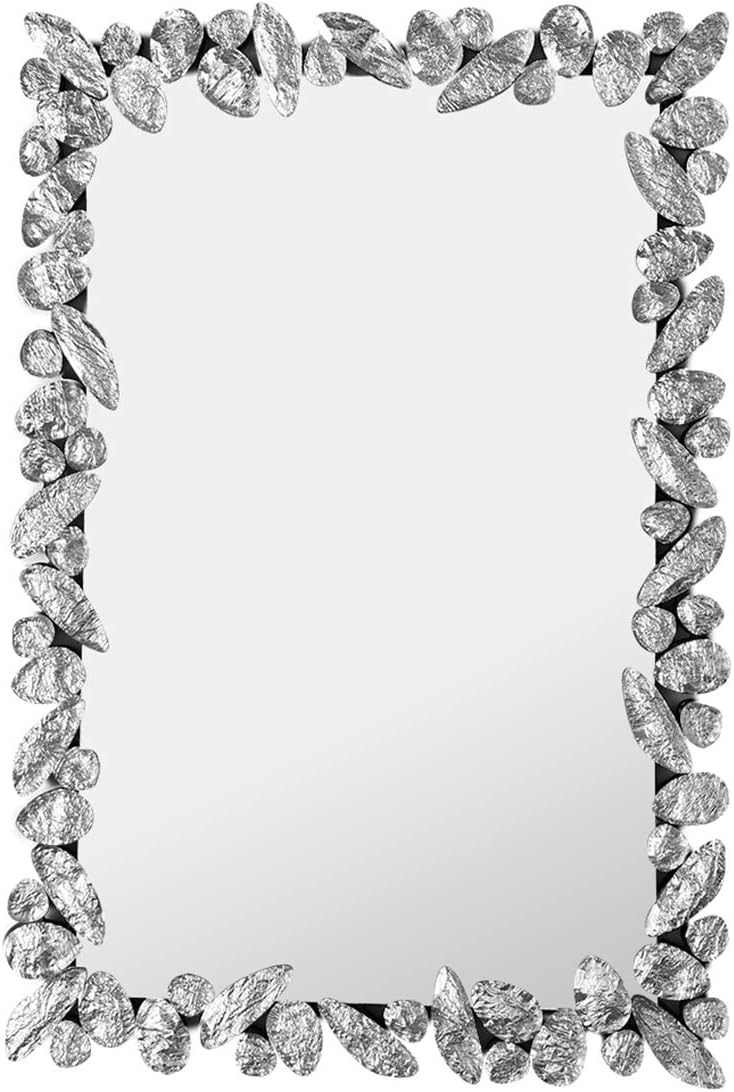 Accent Venetian Mirror Oval Decorative Wall mirror for Home hotel bedroom bathroom (W 23.6" X H 35.5") โฆ