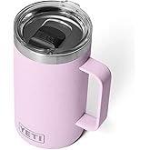 YETI Rambler 24 oz Mug, Vacuum Insulated, Stainless Steel with MagSlider Lid