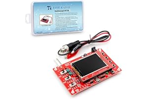 Treedix Oscilloscope DIY Kit Handheld Digital Oscilloscope 1msps Real-Time Sampling Rate 2.4 inch TFT Display