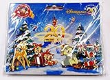 DLP Disneyland Paris 20th Christmas Noel Booster Disney Pins Set of 4 Bambi Chip Dale Thumper Stitch