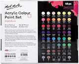 Mont Marte 48 x 36ml Acrylic Paint Set Semi-Matte Finish 48 Colours view 8