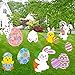 Huray Rayho Easter Street Yard Sign Cutouts
