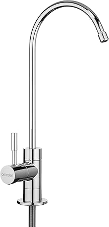 Brondell Water Filter Faucet In Chrome With Led Filter Change